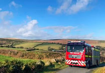 Fire crews attend smoke logged Exmoor farmhouse