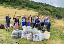 Fridge and tent found in beach clean-up