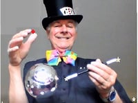 Magic moment for magician Pete