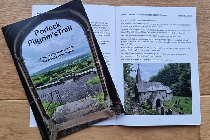 Porlock Pilgrim's Trail guidebook.