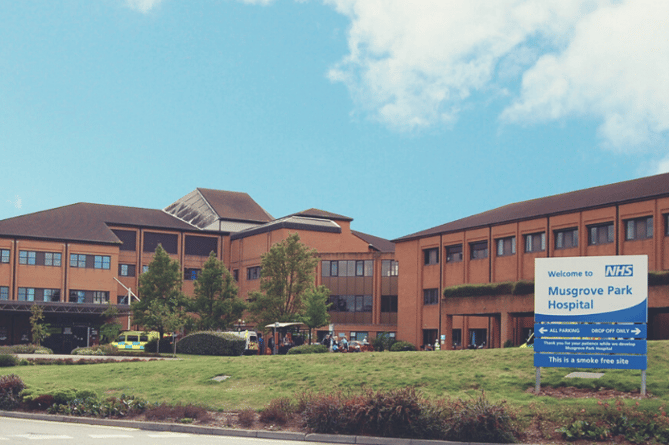 Musgrove Park Hospital, Taunton, where consultants have gone on strike.