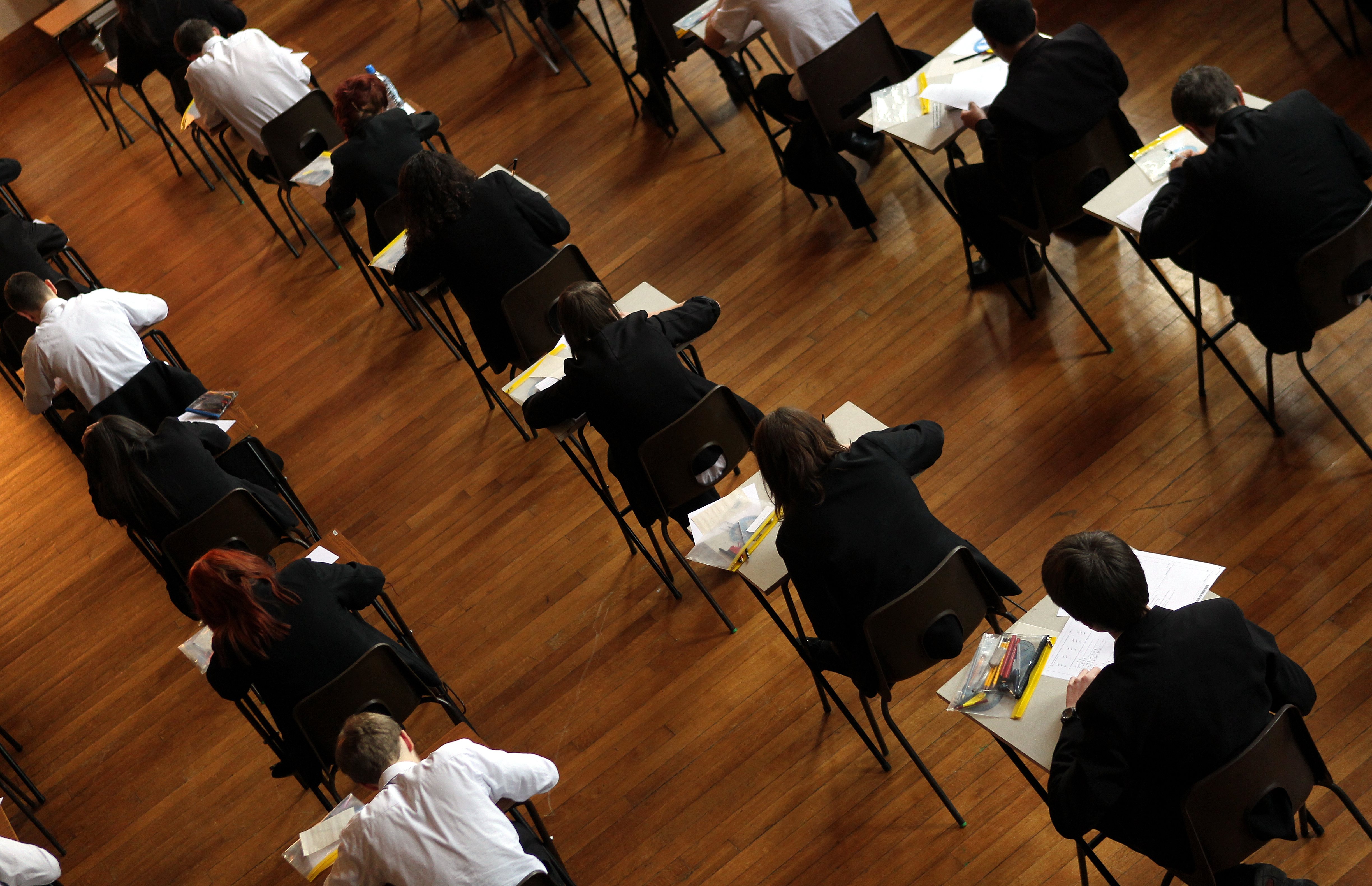 Tumbling number of high performing GCSE students in Somerset