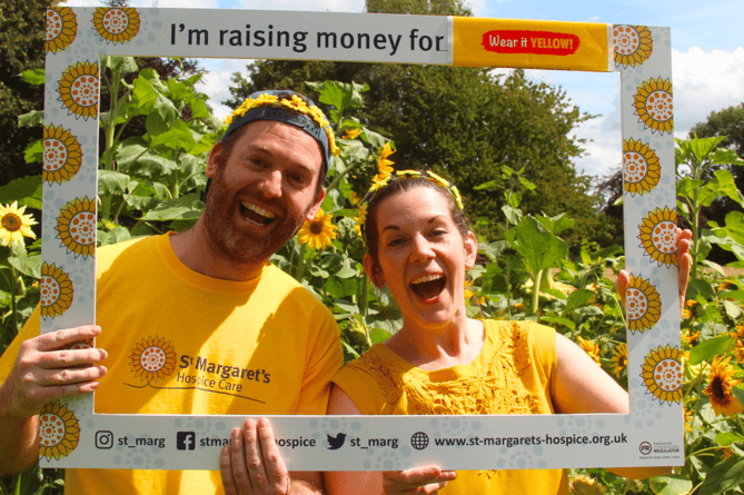 St Margaret's Hospice are looking to raise £10,000 as part of their 'Wear it Yellow' campaign