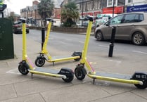 Police drones hunt illegal e-scooters