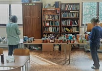 Harvest appeal by food cupboard volunteers