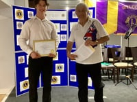 Young leaders award for violinist Anthony