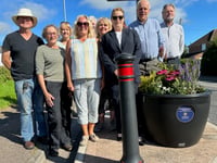 Village's sustainable planters are blooming