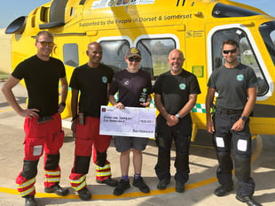 Teenage fund-raiser Ben boosts air ambulance