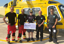 Teenage fund-raiser Ben boosts air ambulance