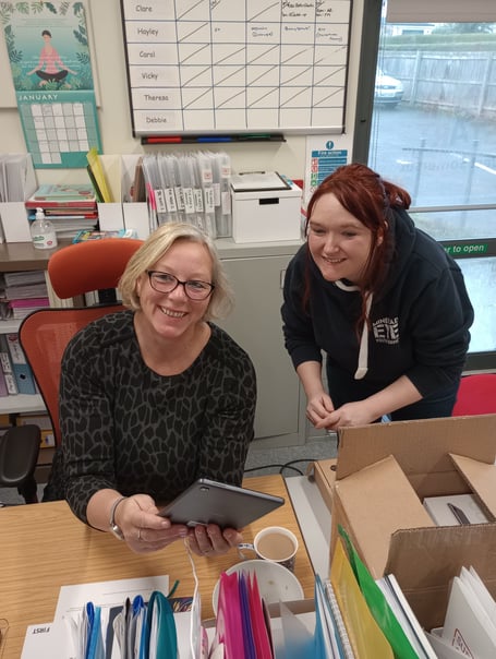 Helping out at Homestart West Somerset