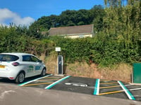 Medieval village sees it first EV point