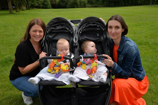 A Musgrove clinic dedicated to caring for twins has celebrated caring for over 100 sets of twins