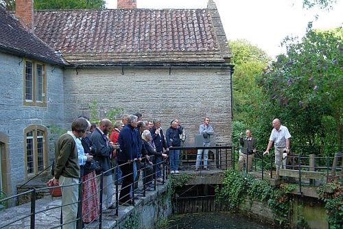 SIAS members visiting Somerton Mill.