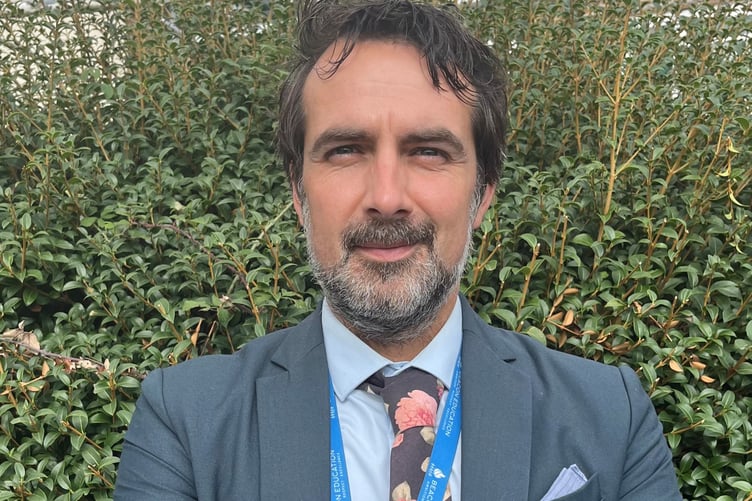 Danesfield Middle School headteacher David McGrath.