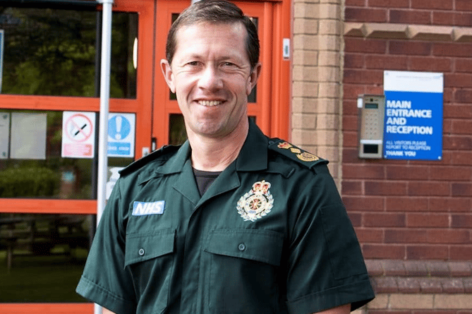 South West ambulance chief executive Will Warrender, who is stepping down from the post.