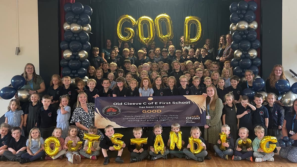 Ofsted inspectors rate Old Cleeve School 'good' and early years ...