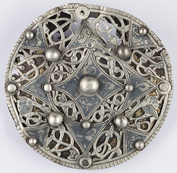 The restored Cheddar Brooch is going on display in the Museum of Somerset.
