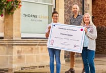 Minehead solicitors Thorne Segar recognised for encouraging cancer charity legacies