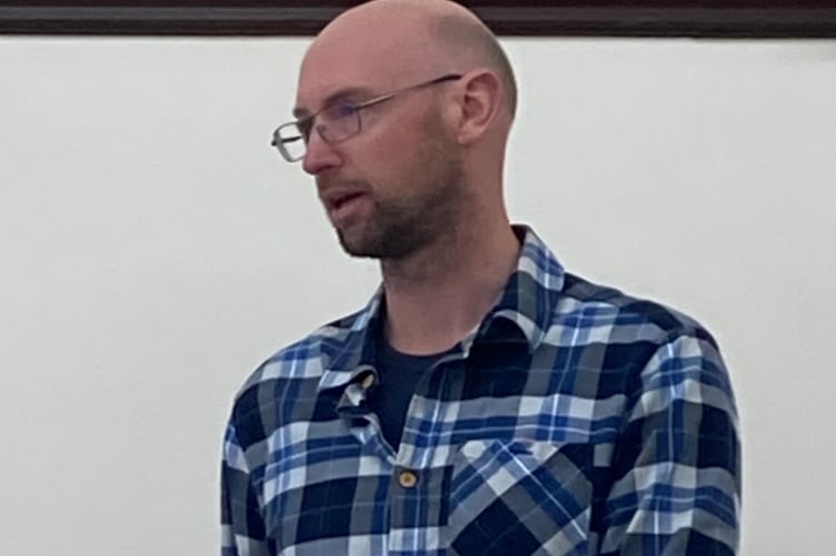 Chris Gaskell, retrofit manager for the Somerset Climate Action Network.