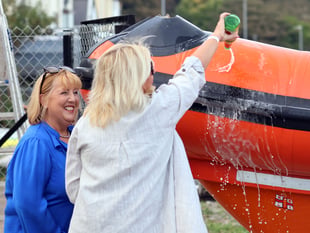 Revamped lifeboat station officially opened