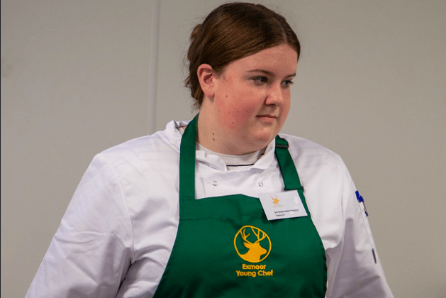Wiveliscombe Kingsmead Exmoor Young Chef of the Year 2023 Katrina Nightingale.