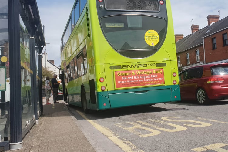 Free bus travel after 'contactless payment issues'.