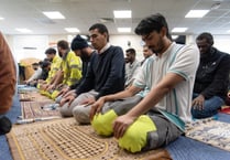 Lord Lieutenant joins Friday prayers at Hinkley C