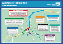 Nine months of road closures for village