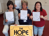 Homelessness charity volunteers become First Aiders