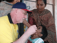 Rotary walk to help fight polio