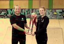 Vitality Blast Trophy on show