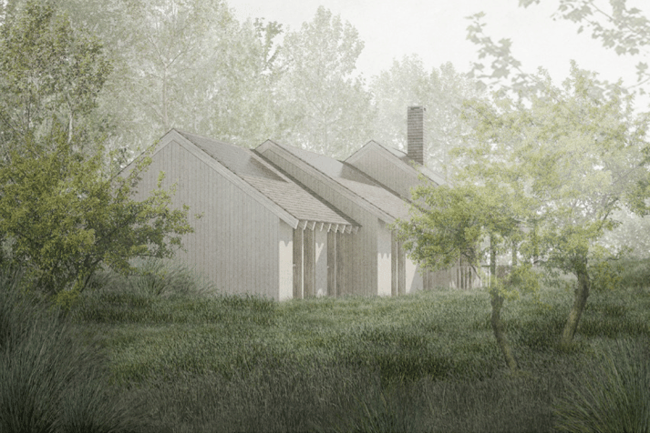 How the proposed new Hurlstone Bungalow eco home wold look.