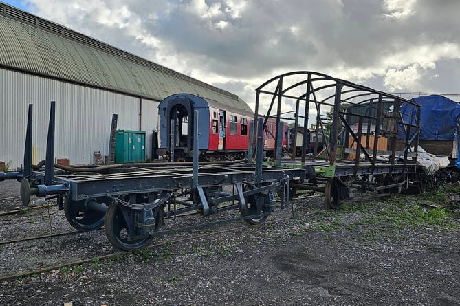 Volunteers are needed to help the wagons team at the West Somerset Railway with restoration projects like this one.