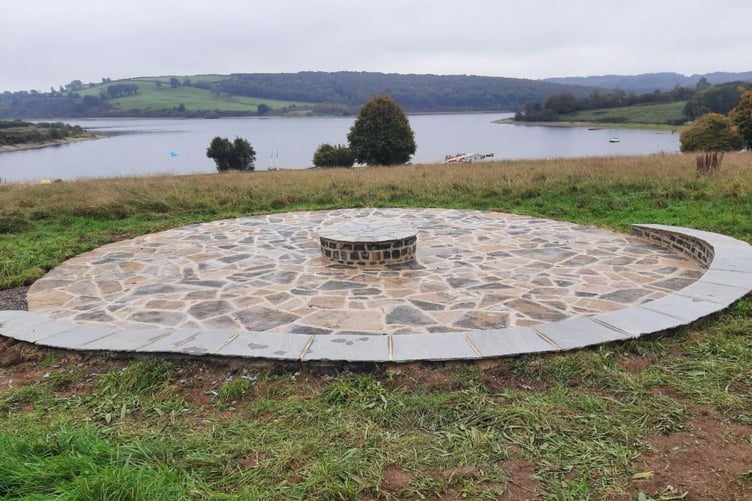 The new dark skies hub at Wimbleball Lake, on Exmoor.