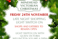 Victorian shopping in Minehead this Christmas