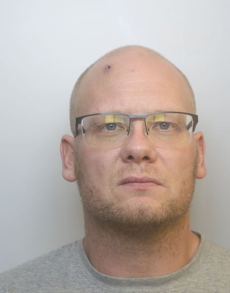 Geoff Marshall has been jailed for two years after going on a driving rampage in his 1958 American military-style truck.