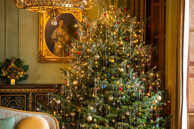 Christmas at Dunster Castle, December 2022