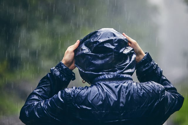 Warm and mostly sunny with possible rain into tomorrow