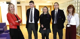 Renowned TV presenter speaks at local college