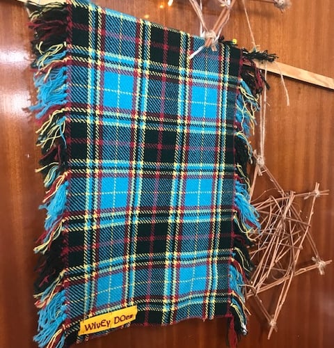 Wiveliscombe tartan by Kerry Molfesis.