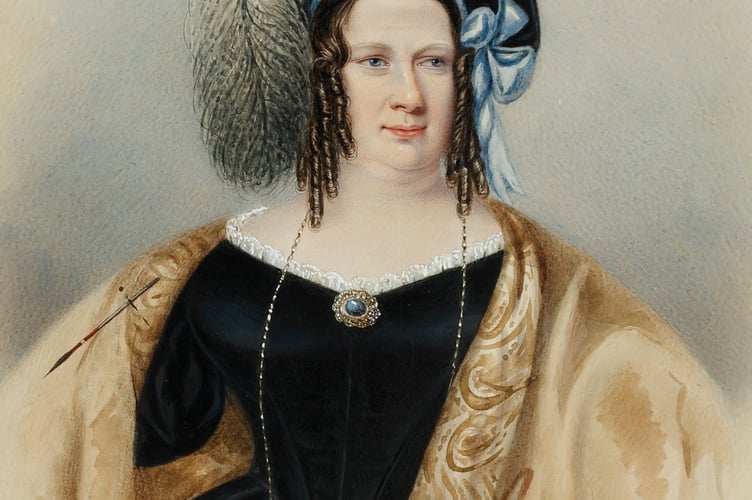 East QuantoxheadThe Sarah Biffin self-portrait acquired by the South West Heritage Trust.