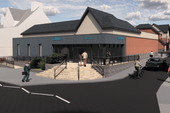 How a new Co-op convenience store could look in The Avenue, Minehead.