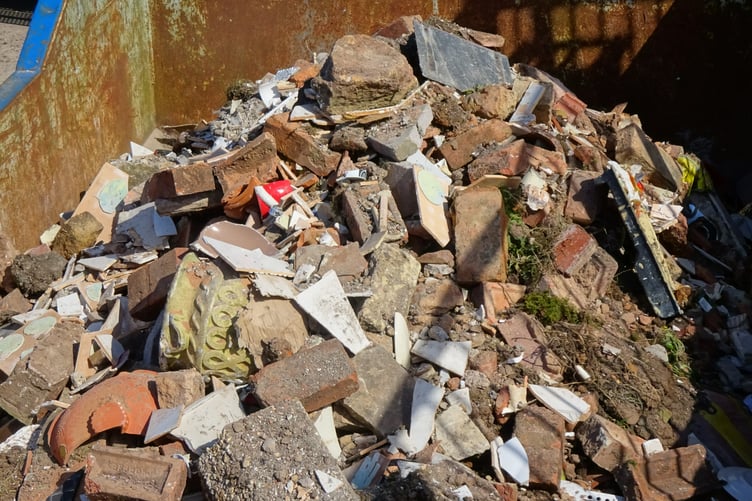 Charges for some DIY building waste are being dropped at Somerset recycling centres from January 1.
