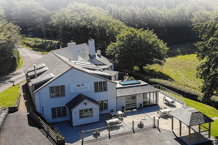 The Culbone Stables Inn, Exmoor, where plans have been submitted to convert it for hospitality for the Lillycombe Estate shoot.