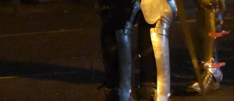 A scene from this year's Dunster by Candlelight festival.