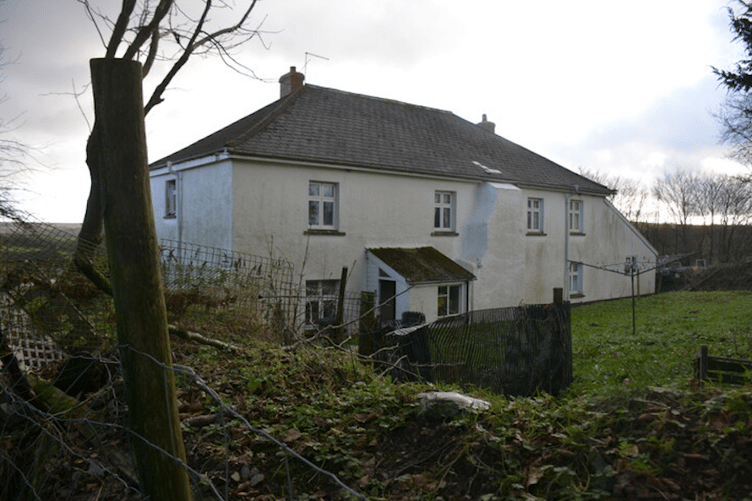 Driver Farm, which is high on Exmoor, near Simonsbath.