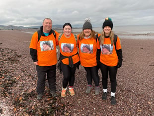 Family's sponsored walk in memory of 19-year-old Sam 