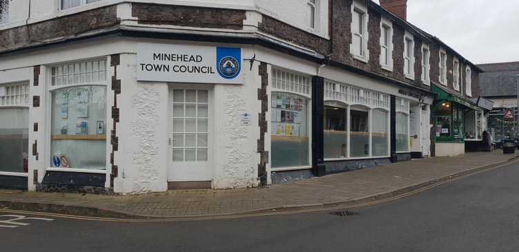 Minehead Town Council's offices in Summerland Road.
