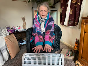 Exmoor pensioners left shivering after central heating fails