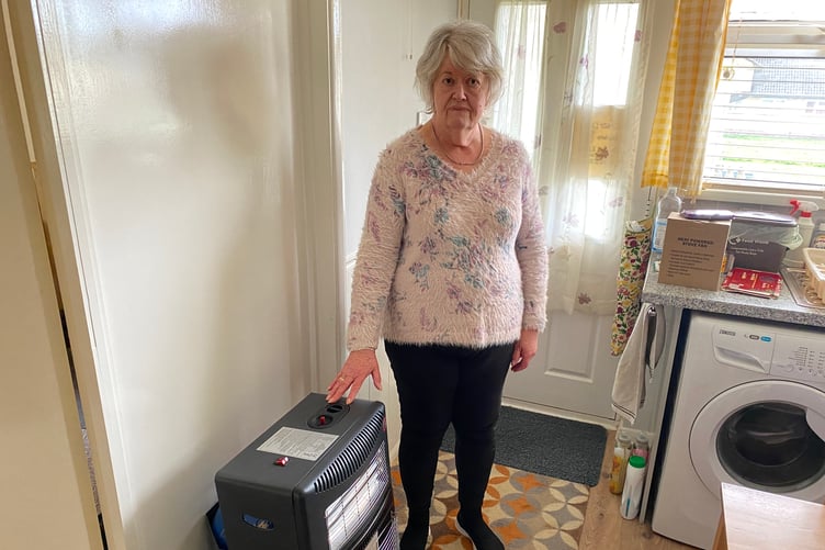 Josephine Parsons said the temperature became so low she began to feel 'dozy'